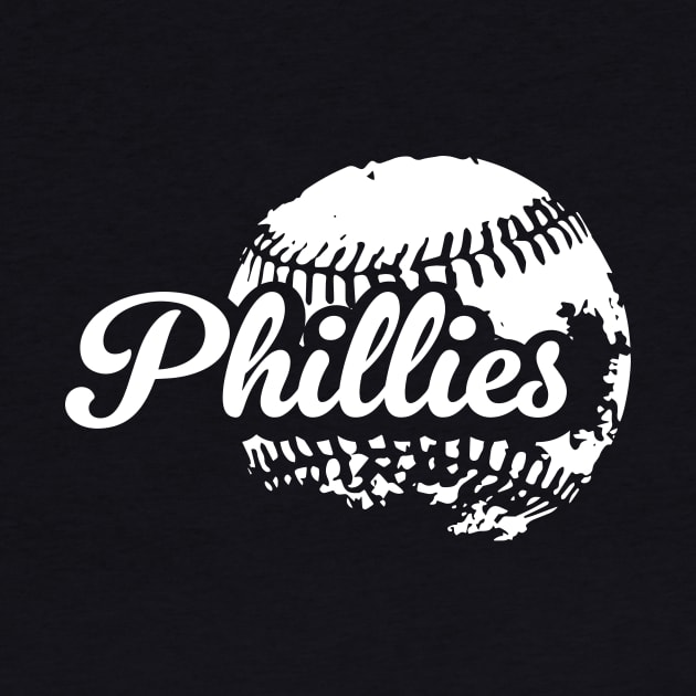 Phillies Baseball by Throwzack